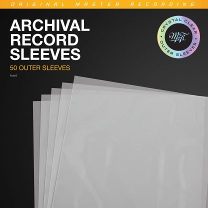MOBILE FIDELITY - Clear Record Outer Sleeves