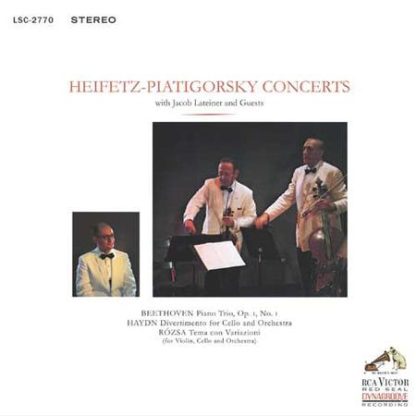 Heifetz-Piatigorsky Concerts With Jacob Lateiner & Guests