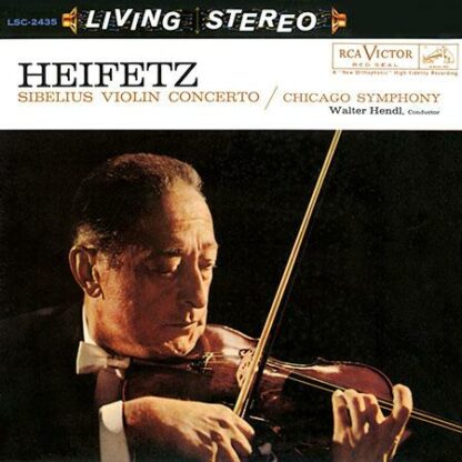 Sibelius / Heifetz, Walter Hendl, Chicago Symphony – Violin Concerto In D Minor, Op. 47